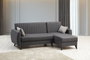 Atelier Del Sofa Sofá cama esquinero Alkon - Dark Grey